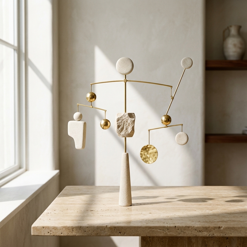 TSL Founder Balance Abstract Kinetic Sculpture
